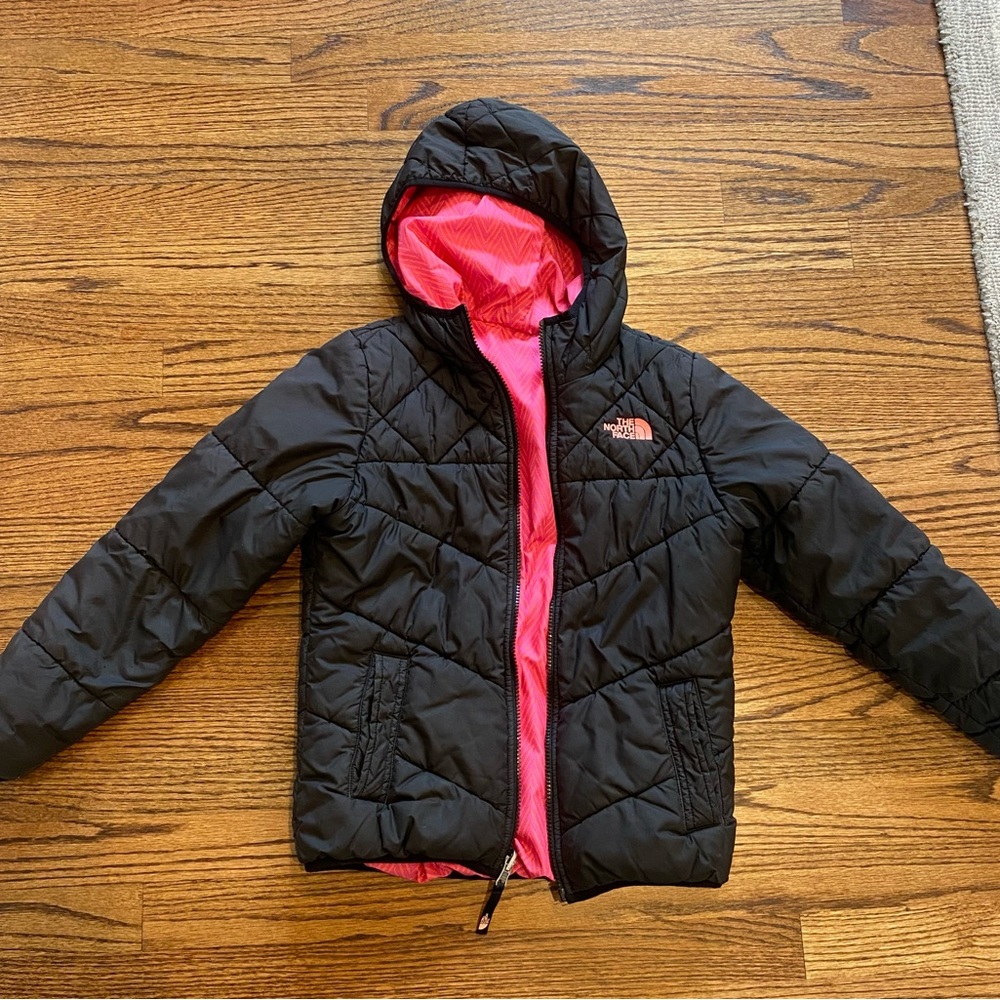 The North Face Girls Reversible Jacket 10/12